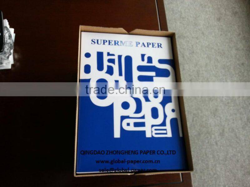 High quality100% virgin wooden pulp a4 white 80g copy paper- papers
