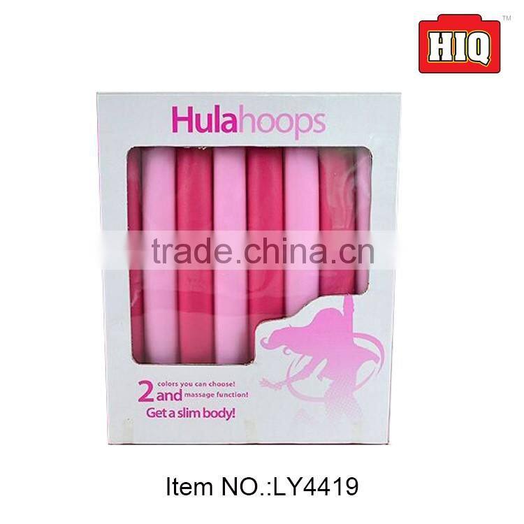 High Quality plastic fitness hula hoop hoola hoop for children