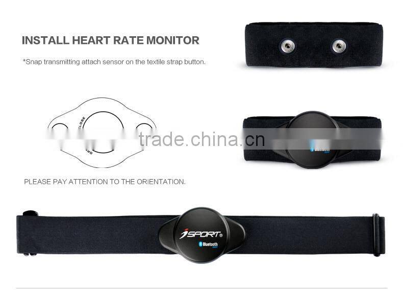iOS and Android smart phone Bluetooth Heart Rate strap
