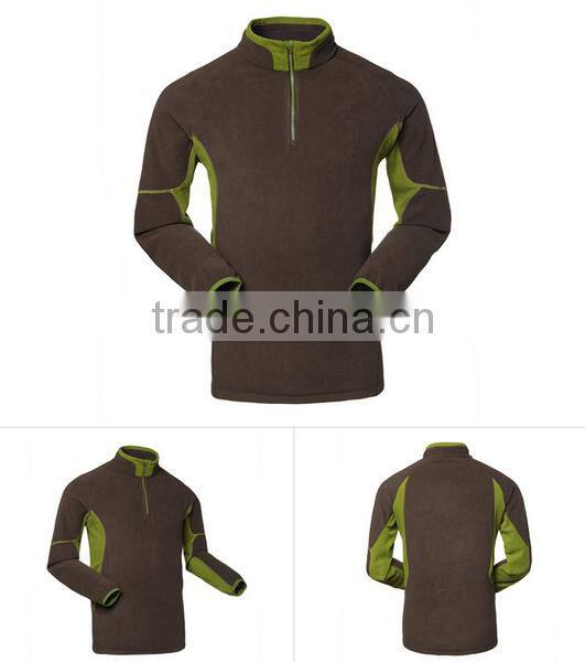 Custom man cheap polar fleece jacket