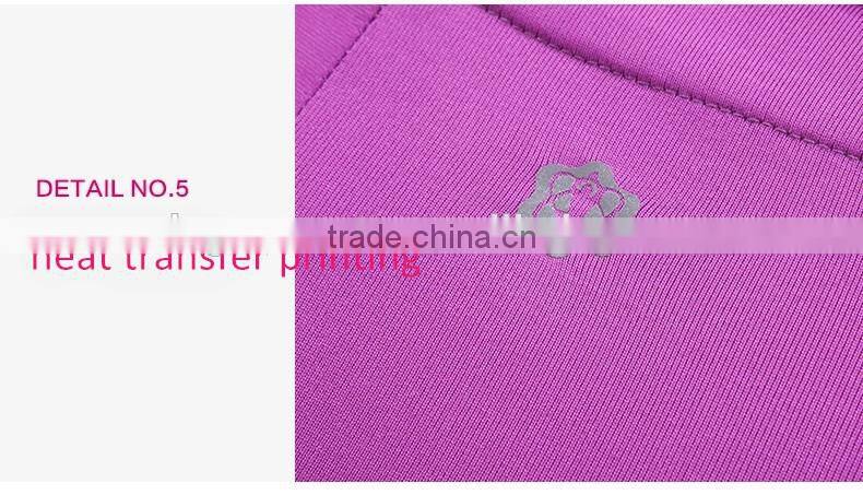 2016 wholesale OEM women fashional sport jacket/high spandex jacket