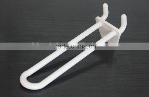 Price Label Holder Hanging Hook Plastic Hook for Cardboard