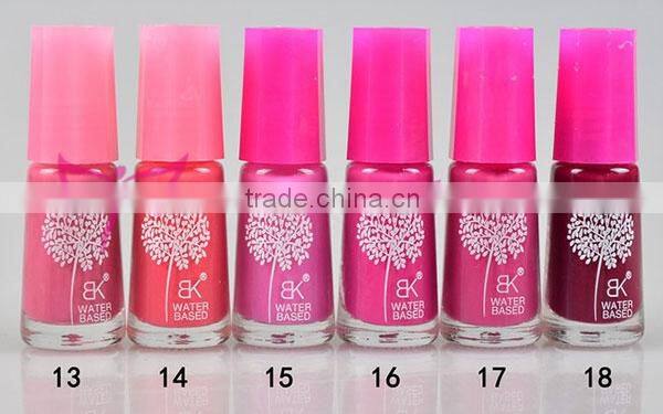 Hot wholesale water based nail polish for peel off nail polish