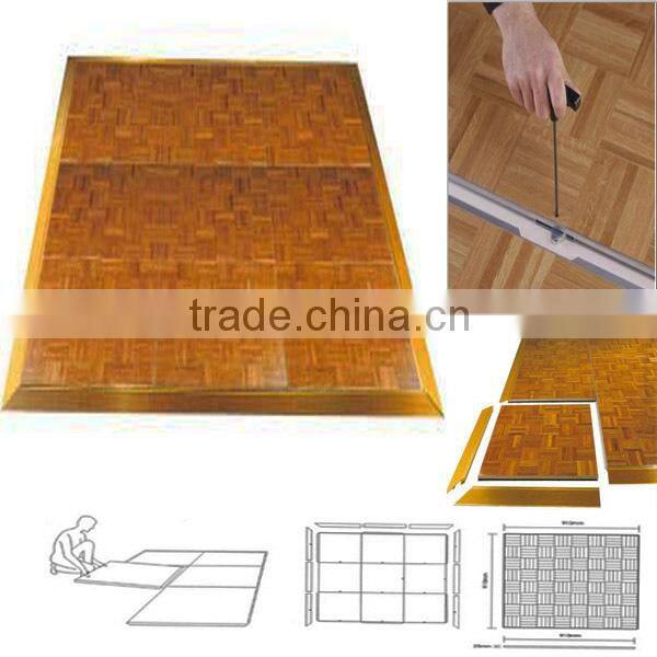 famous lower price portable dance floor for wedding decoration