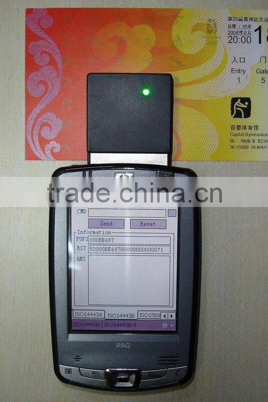 14443 15693 CF HF handheld RFID reader and writer
