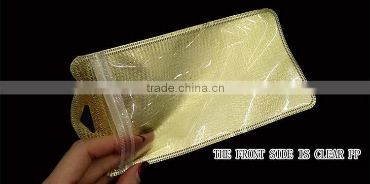 mobile back cover packaging design/phone packaging/mobile accessories packaging zipper bag