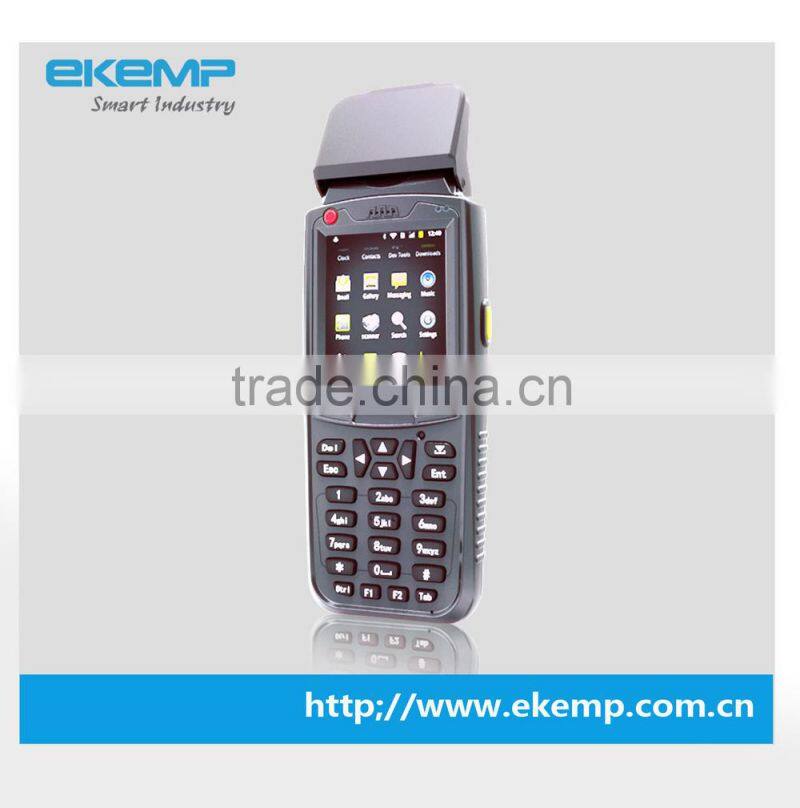 Handheld Payment Terminal with RFID Reader and Fingerprint Reader
