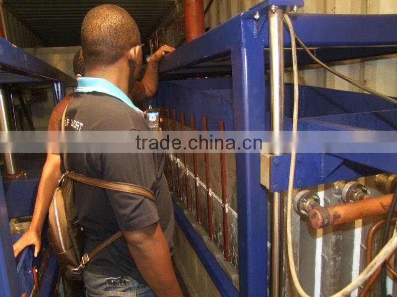 Commercial 3000kg/day automatic block ice machine for cooling