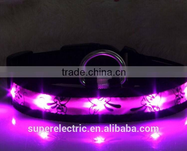 High grade eco-friendly pet lead leashes wholesale led lighted retractable dog leash