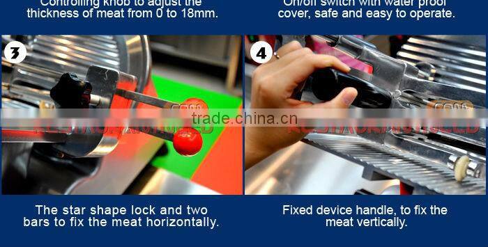 F120 Frozen Meat Slicer Machine meat cutting machine