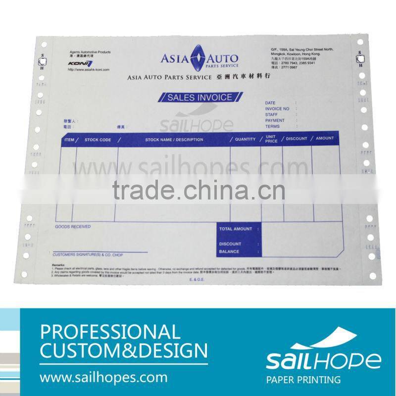 cheap commercial invoice paper