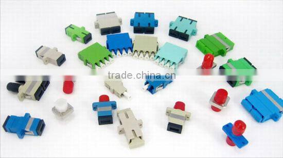 Fiber Optic Adapters SC LC ST MU FC MTRJ E2000 SMA Variable Fiber Optic Connectors For FTTH Network Lan Pon Catv