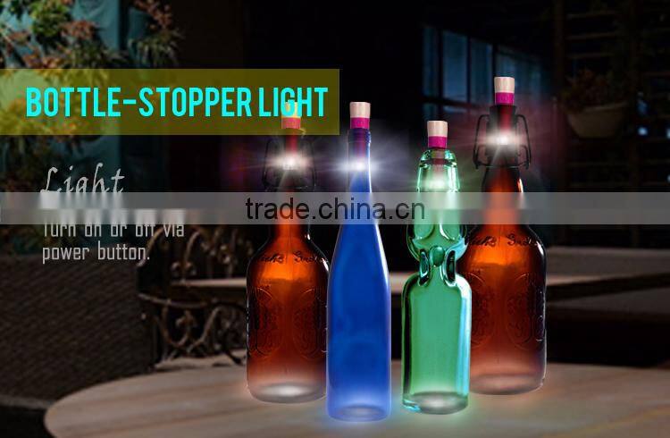 light function Plastic wine bottle stopper