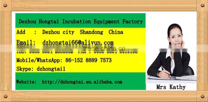 Smart controller 352 chicken eggs incubator with CE certification