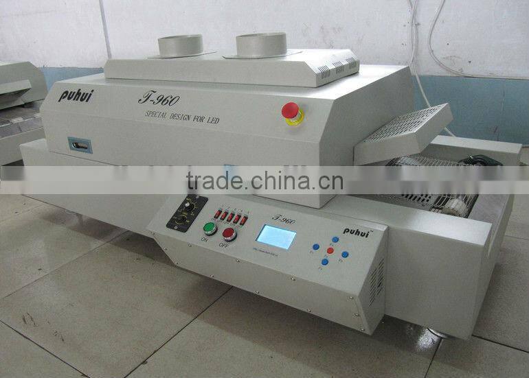 puhui t960 benchtop reflow oven, led soldering machine