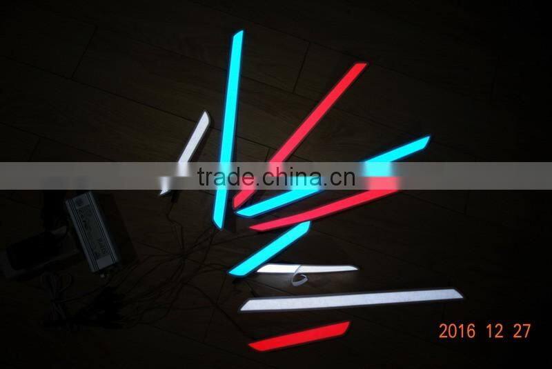 AC110V-240V Sound control Inverter lighting decoration Blue 1500mmX10mm EL tape