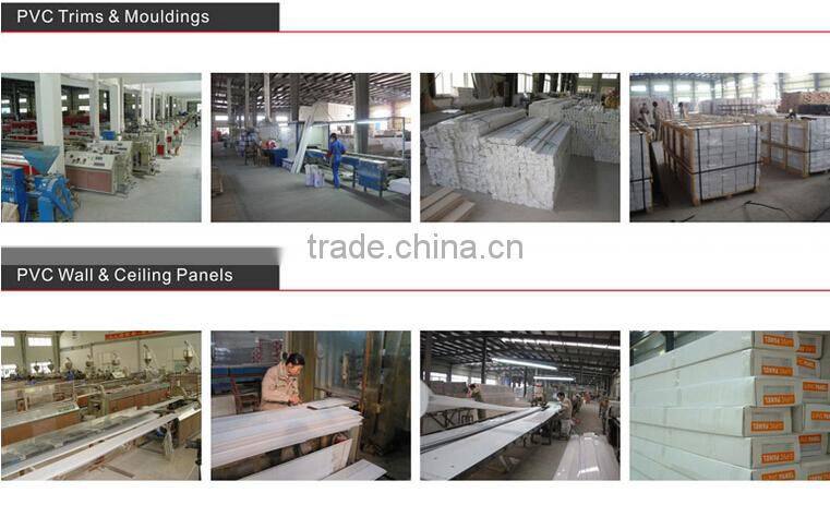 Torus Solid American PVC White Painted Timber/Skirting Board/Profiles & Mouldings for floor ceiling decoration