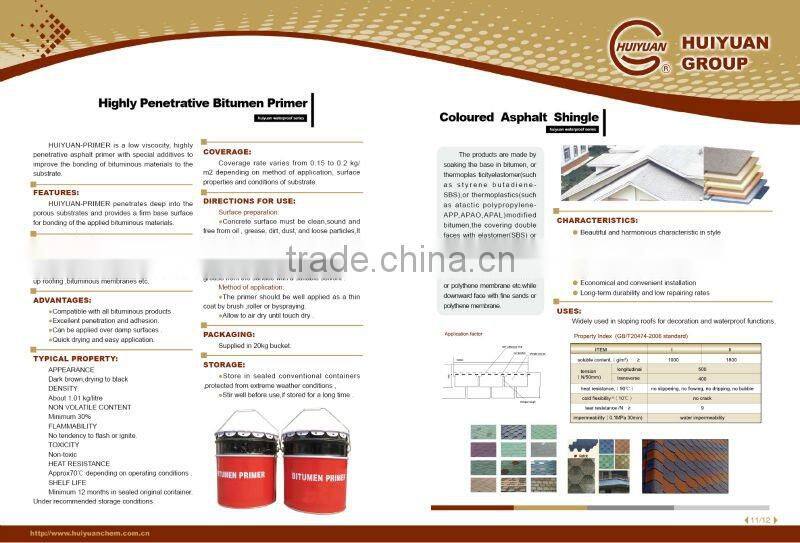 Highly penetrative bitumen primer