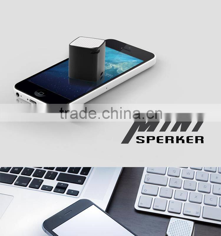 New portable high quality wireless speaker, amazing mini bluetooth speaker with logo