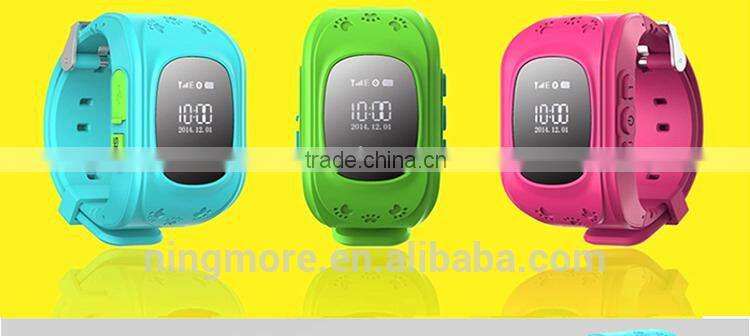 2016 ningmore make Mini GPS Tracker Watch for Kids and Elderly GSM Monitor Sos Phone Call