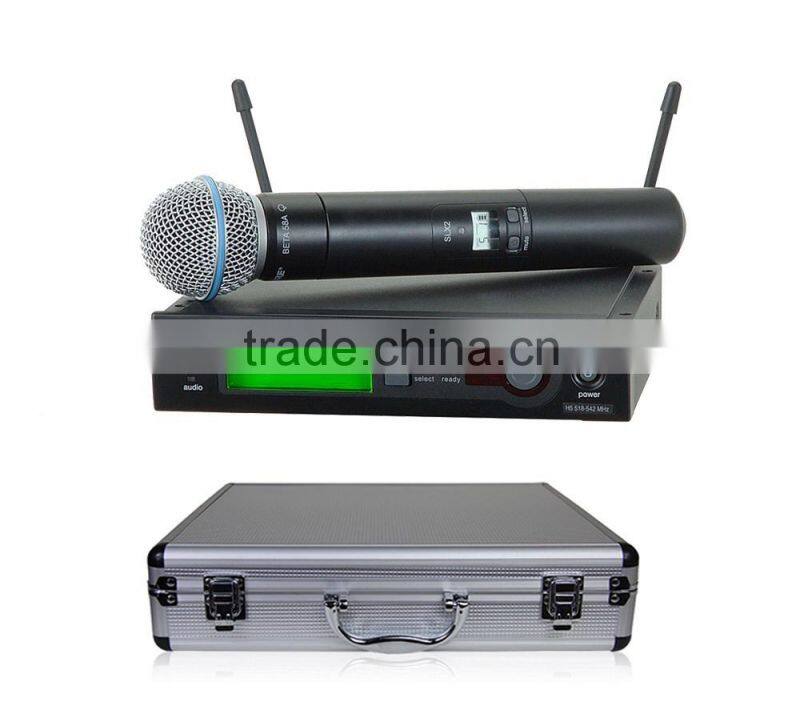 UHF wireless single microphone system SLX24/BETA58