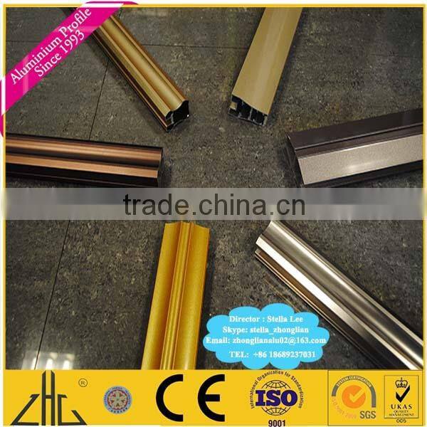 Wow!deco wood aluminium frame for door and window/aluminium pipe tubes wood color/imitation timber colour aluminium price per kg