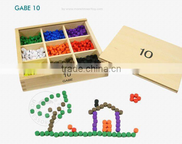 GABE 8 Sticks, Preschool Educational Frobel Toys