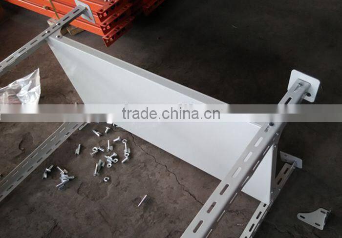 Industrial bulk storage metal light duty shelving