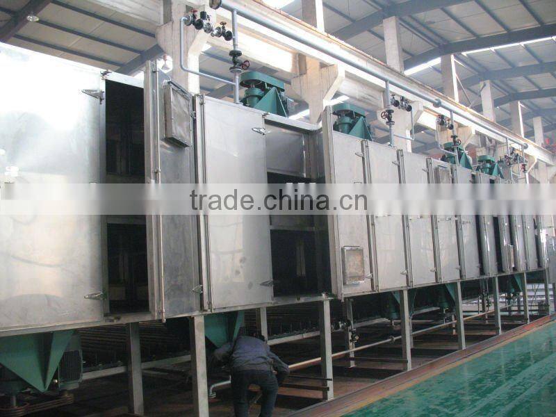 Continuous belt dryer