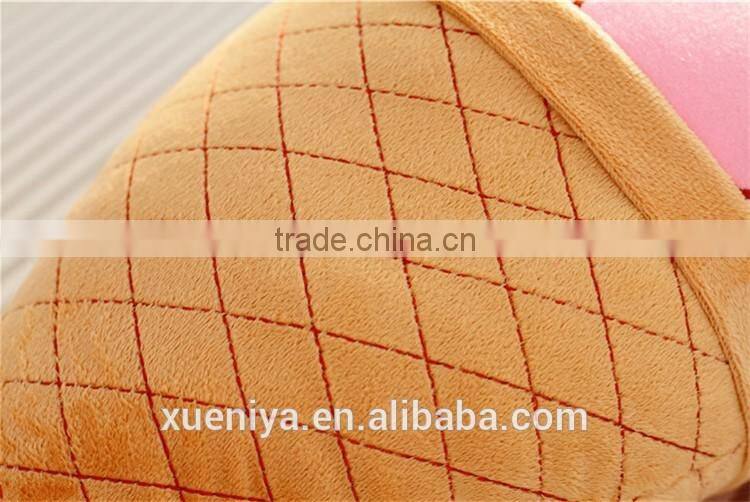 Promotion Plush Cotton Pillow Cute Ice-cream Popular Plush Wholesale Pillow Cases