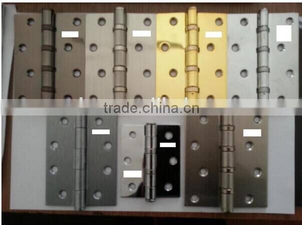 Iron Crown Head Hinge Stainless Steel Interior 4" door hinges