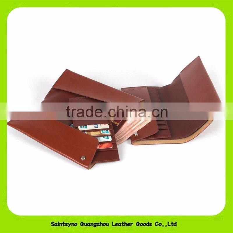 16416 Wholesale custom logo wallet leather men's wallet