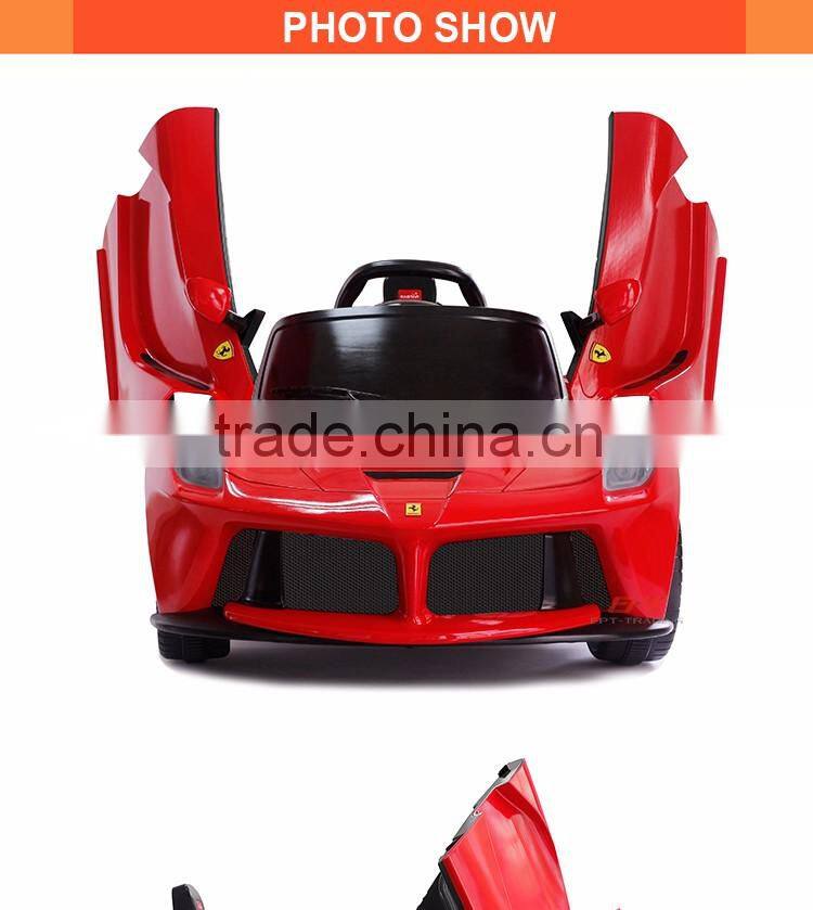 2016 Newest kids electric licensed ride on car with ICTI audit