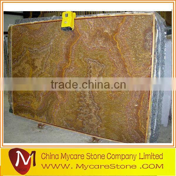 high polished yellow honey onyx marble