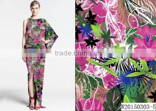 digital printing dress fabric from china
