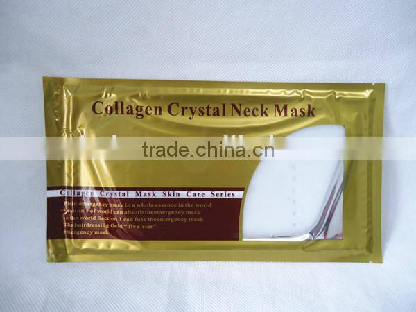 skin care,you can have your private label,Purple diamond collagen crystal neck mask