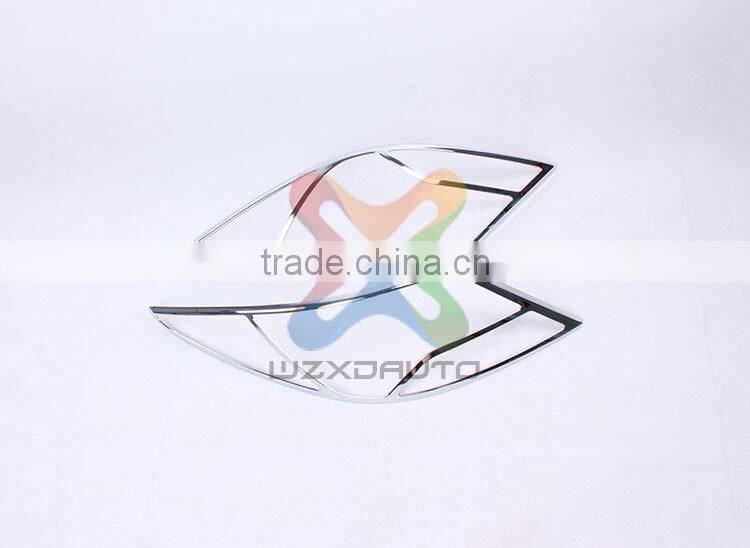 SET CHROME REAR TAIL LIGHT LAMP COVER TAIL LAMP COVER FOR VERNA 2014