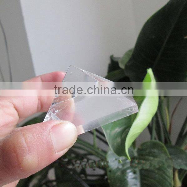 Natural Rock Quartz Crystal Pyramids / Crystal Carving Pyramids
