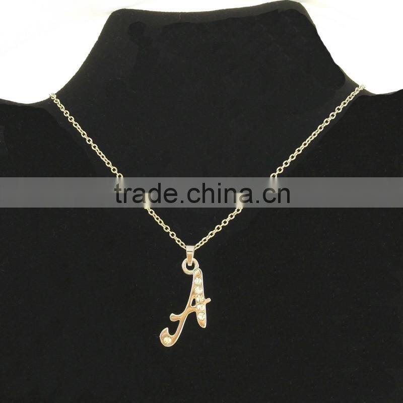 2016 Fashion Alphabet Charms Necklace, A-Z Alphabet charms In fashion Trends