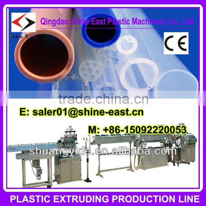 PU PVC PUR Medical catheter Extrusion Line / breathing tube machine
