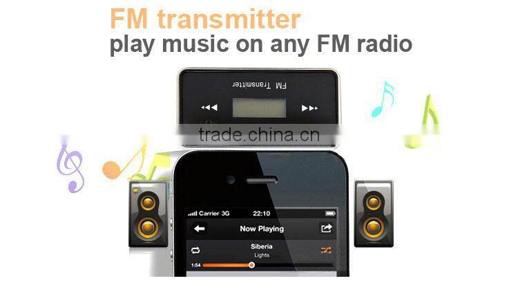 CAR WIRELESS MP3 FM RADIO TRANSMITTER HANDS FREE FOR MOBILE IPAD