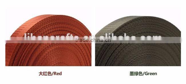 China Factory Direct Sale High Quality Colorful Herringbone Tape, Nylon Webbing Belt