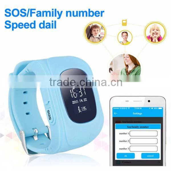GPS Positioning SOS Alarm Remote Monitoring q50 kids gps Smart Watch