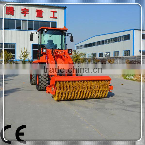 chinese 1.5ton log loader TY18 with wood grapple bucket
