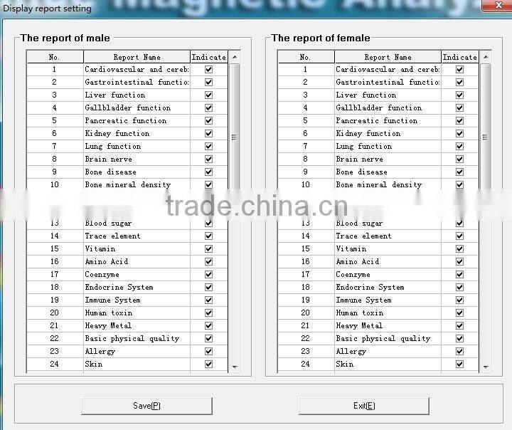 Hot Sell !!! Portable Mini Quantum Analyzer Software