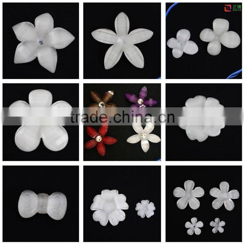 2016 matt finish flat back resins rose flowers candy color-zhiya factory