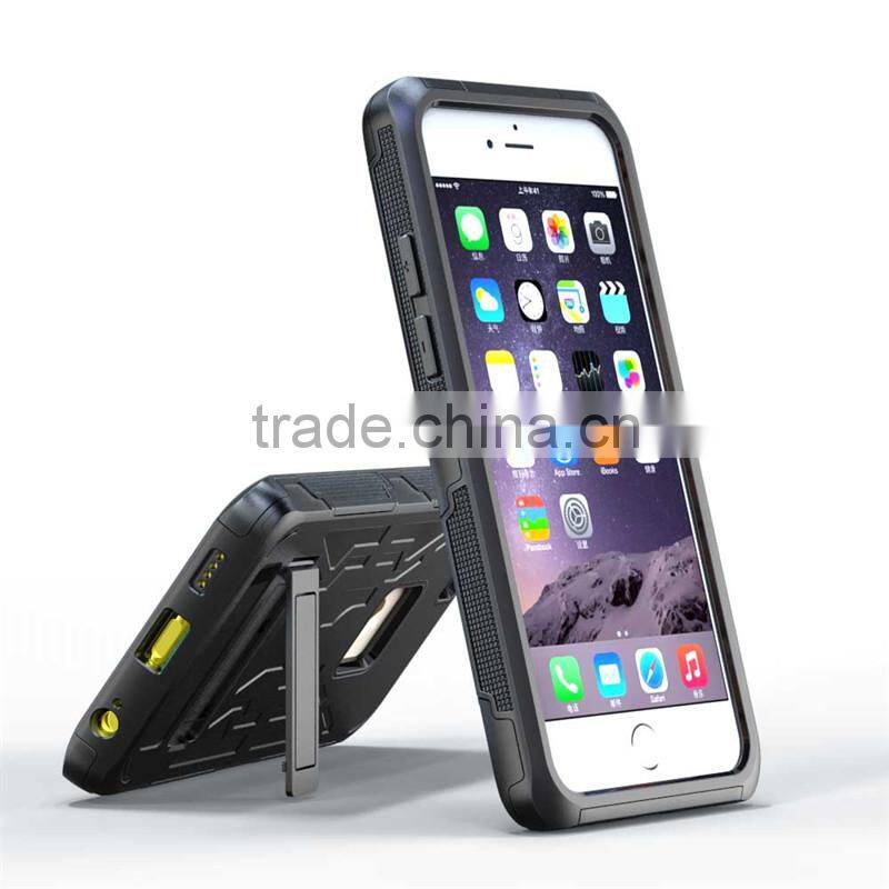 Silicon case with stand for iphone6, for iphone6 cover