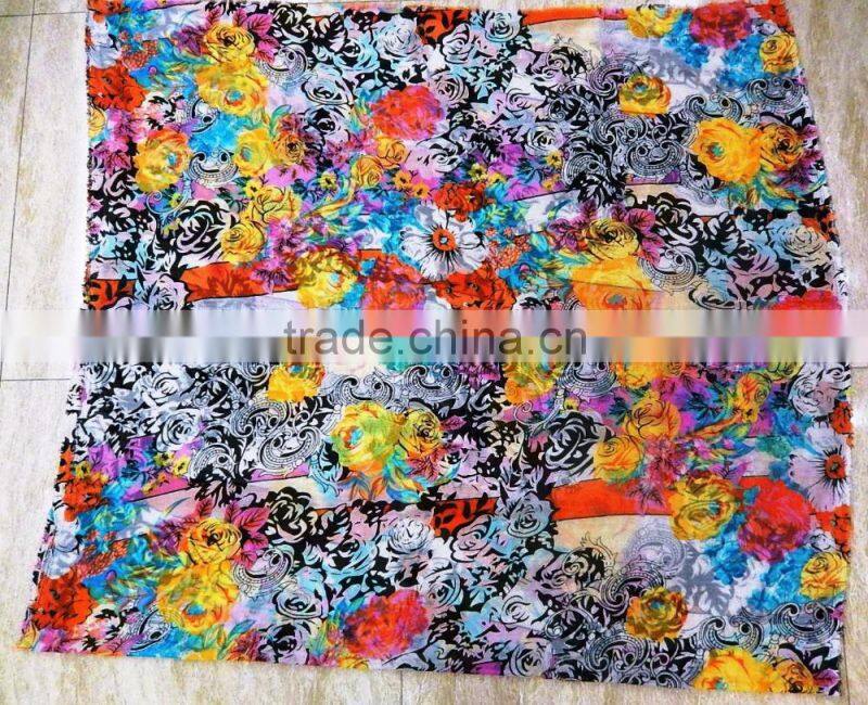 Fashion 100% polyester pareo 2015-2016