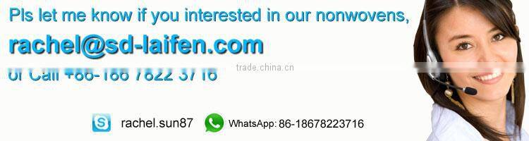 Oeko-Tex Standard 100 Certified Hydrophobic Nonwoven Fabric