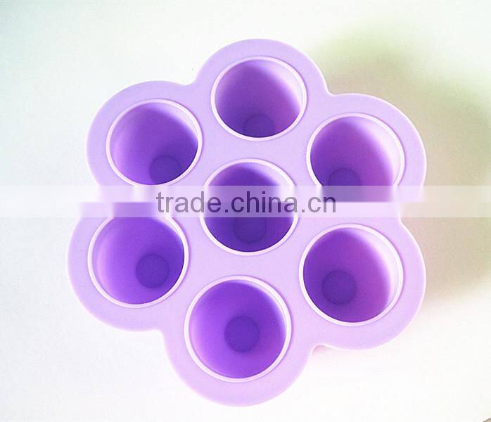 Wholesale FDA food grade non stick bpa free silicone baby food containers